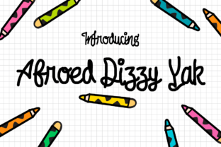Afroed Dizzy Yak: A Playful Typeface for Editorial Design
