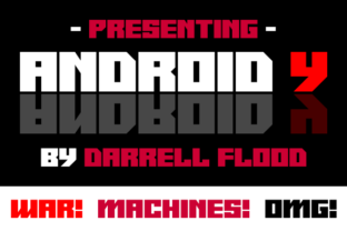Android Y: A Futuristic Font for Modern Web Design