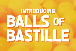 Balls of Bastille: A Display Font for Editorial Impact