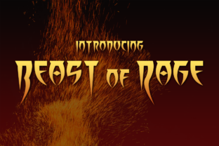 Beast of Rage: A Font That Commands Attention