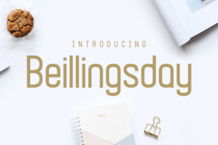 Beillingsday: A Display Font with Character and Purpose