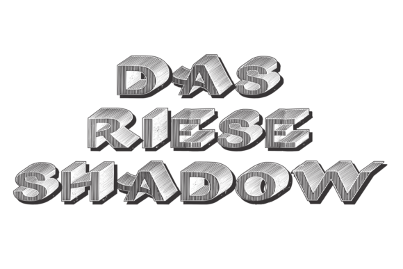 Das Riese Shadow: A Display Font for Bold Campaigns