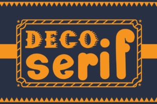 Deco Serif: A Versatile Display Font for Editorial Design