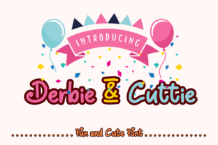 Derbie Cuttie: A Font That Speaks in Handwritten Charm
