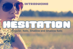 Hesitation: A Font That Adds Personality to Digital Design