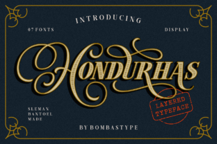 Hondurhas: A Retro Font for Timeless Editorial Design