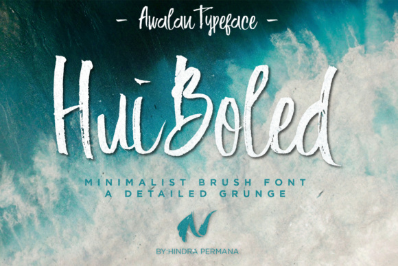 Hui Boled: A Textured Font for Modern Editorial Design