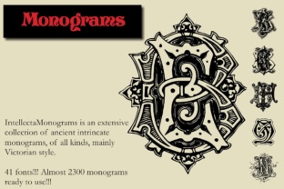 Intellecta Monograms Collection for Web Design