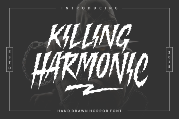 Killing Harmonic: A Bold Display Font for Editorial Design