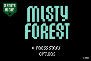 Misty Forest Chalice Font for Branding