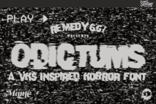 Odictums: A Horror Font for Bold Branding