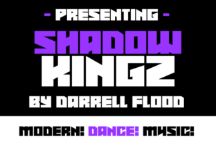 Shadowkingz: A Sci-Fi Font That Elevates Digital Design