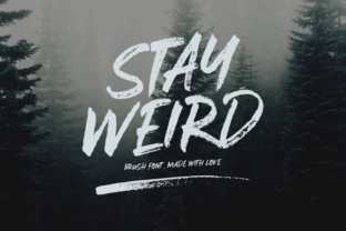 Stay Weird Font for Professional Branding