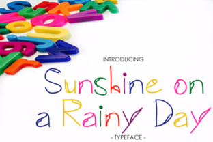 Sunshine on a Rainy Day Font Review for Web Design